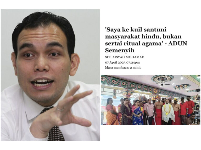 Syahredzan anggap kunjungan Adun Pas ke kuil tidak perlu dipolemikkan