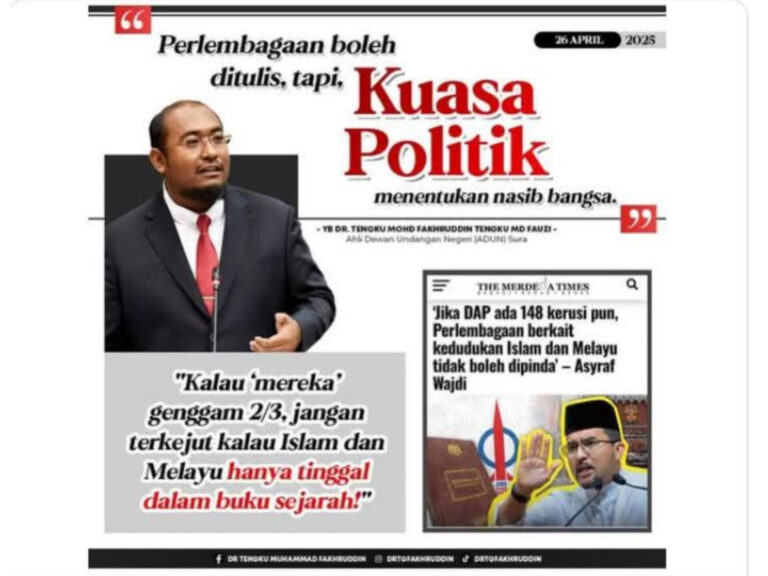 ADUN PN ini sedar ke tidak beliau dah hasut rakyat tidak percaya pada Agong