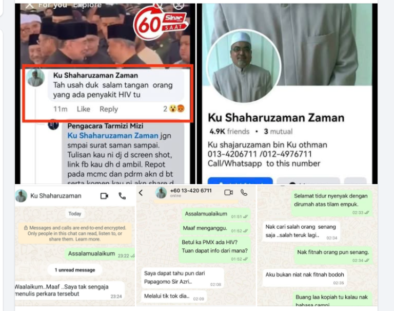 Tergamak tuduh PMX begitu, rupanya lebai ini boleh percaya fitnah Papagomo