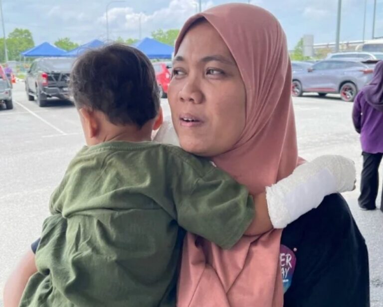 Sumbangan Inisiatif Tabung Bencana dari parti ini buat keluarga Masayuan lega