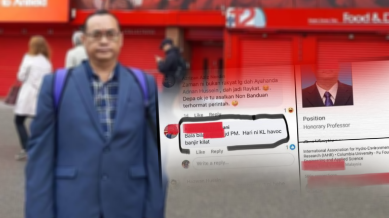 Video : Ramai terkejut profesor kehormat tergamak hina PM, universiti mana tu?