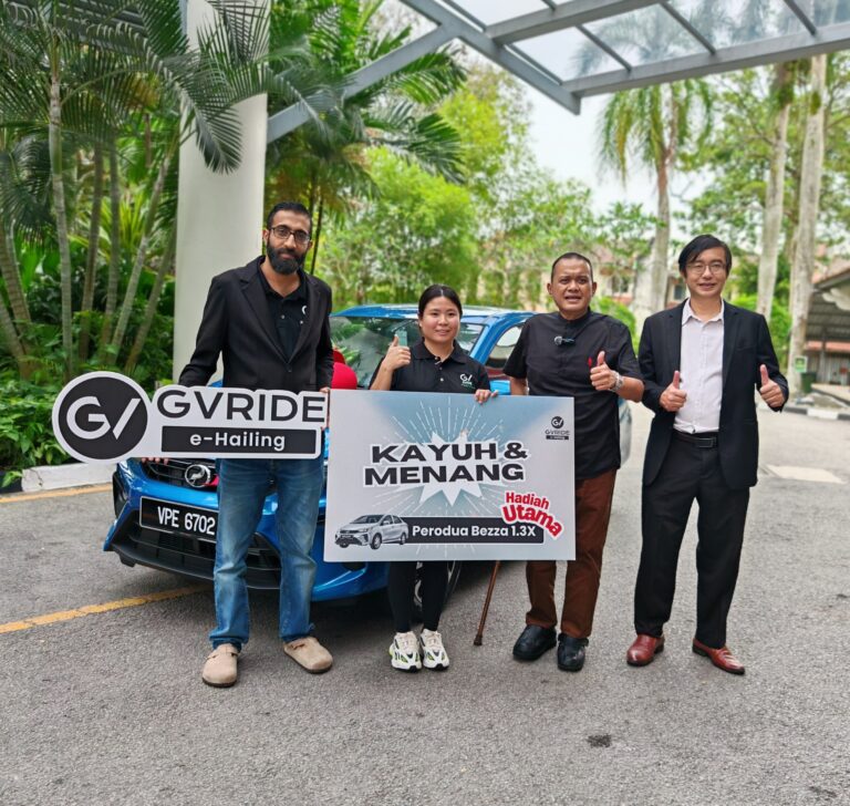 GV Ride rai pemandu cemerlang, komited majukan komuniti E-hailing