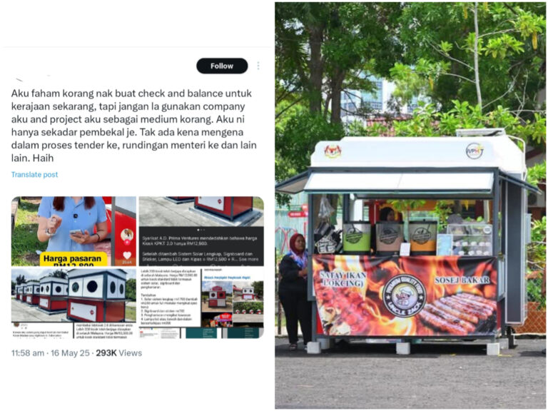 Pembekal pula buka mulut, sahkan projek MyKiosk telus tiada ‘favouritism’