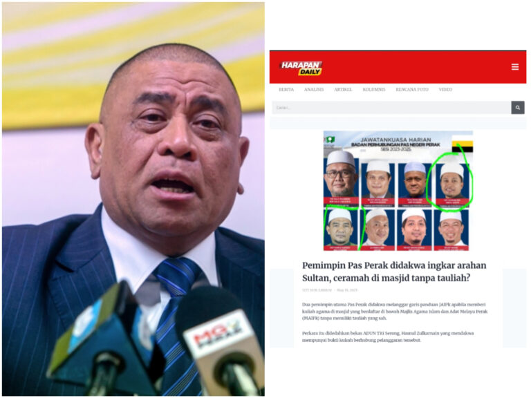 MB Perak arah JAIPk siasat dakwaan pemimpin Pas ceramah di masjid tanpa tauliah