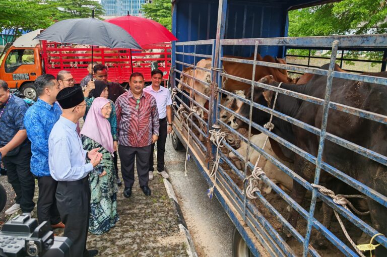 65 ekor lembu disumbang kepada komuniti Parlimen Bandar Tun Razak