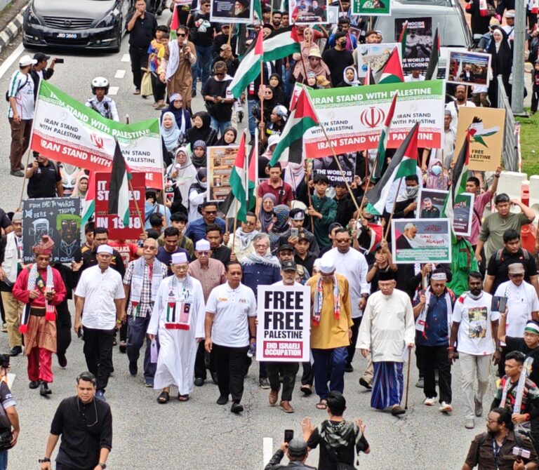 Kedutaan AS Tolak Terima Memorandum Bantahan Secara Langsung dalam Himpunan Solidariti Iran
