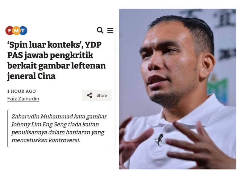 ‘Spin’ luar konteks apanya? – Syahredzan tempelak menantu Hadi cuba berdalih