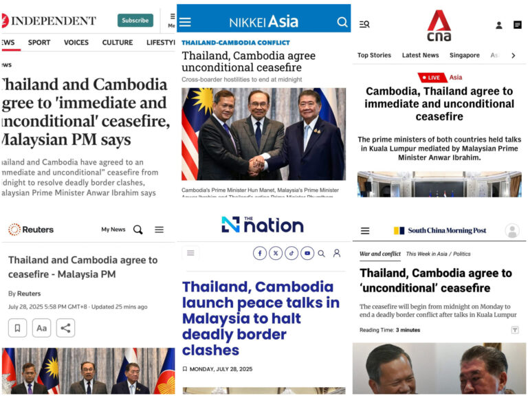 Kejayaan Anwar selesai perang Thailand-Kemboja ‘tapau habis’ usaha PN burukkan PM