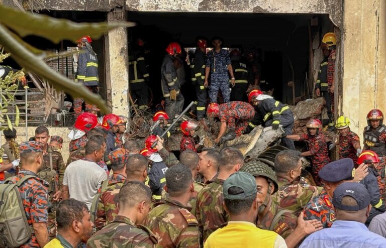 Bangladesh Air Force aircraft crashes into school, 25 dead