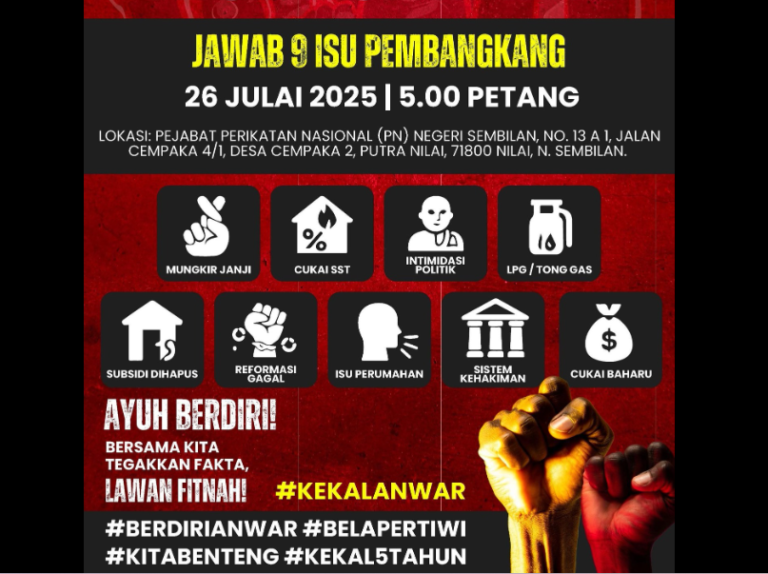 PN lagi mahu fitnah? ‘Surat cinta’ MADANI jawab 9 isu pembangkang