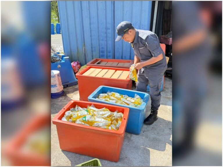 KPDN bongkar aktiviti sorok 605kg minyak masak paket untuk warga asing