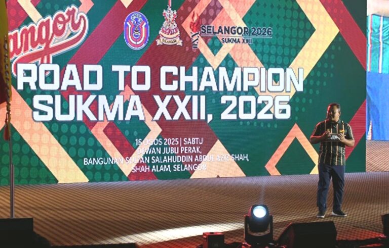 Selangor Tawar Insentif Tambahan RM2,000 Bagi Pingat Emas Jika Juara Keseluruhan SUKMA 2026