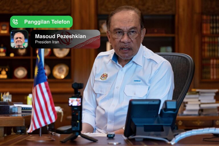 Presiden Iran hubungi Anwar, hargai ketegasan Malaysia pertahan Gaza