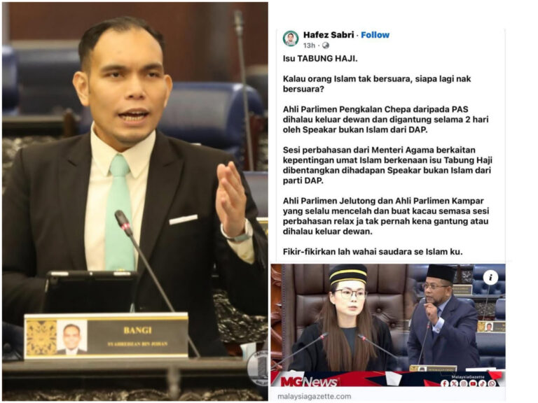 Syahredzan kritik ADUN Pas main sentimen agama isu penggantungan Ahmad Marzuk