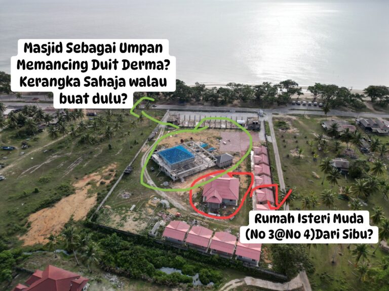 Masjid hanya umpan derma? Rumah isteri muda siap dulu, pak ustaz mana pula ni?