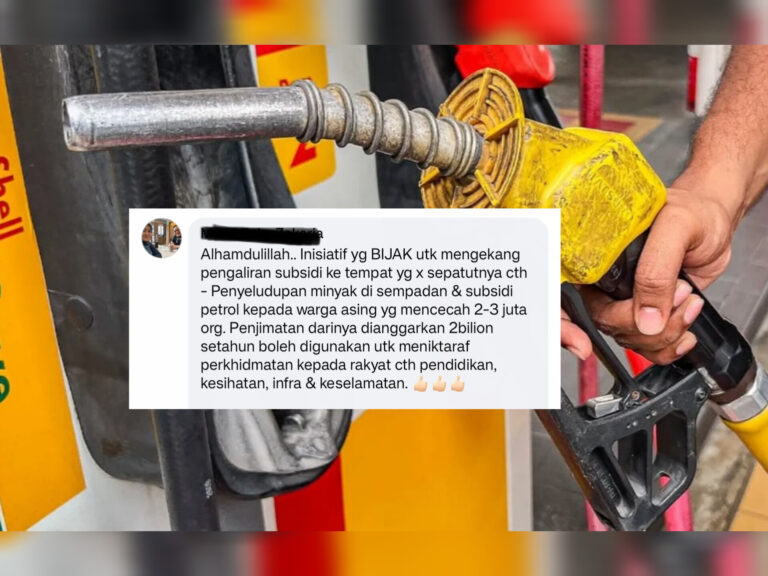 Ramai sokong had 300 liter sebulan RON95, bantu elak penyeludupan