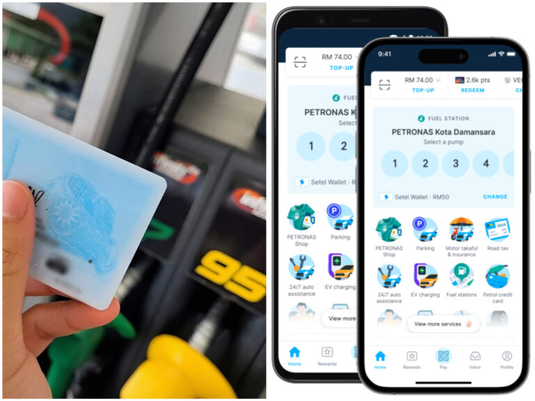 Ini cara mudah isi RON95 tanpa perlu guna IC, tak payah risau dah cip rosak!