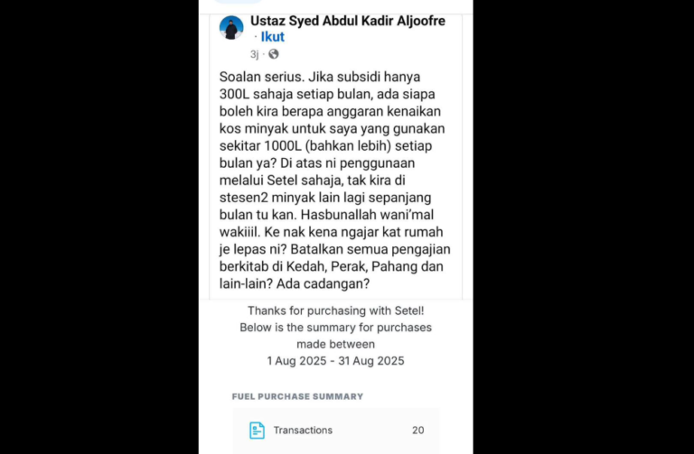 BUDI95: ‘Sampul ustaz selebriti tak sama macam ustaz kampung’