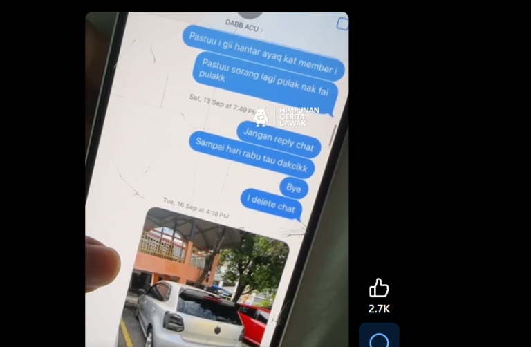 Ramai terkejut suami curang di klinik kesihatan sebut ‘ayaq’, ‘fai’