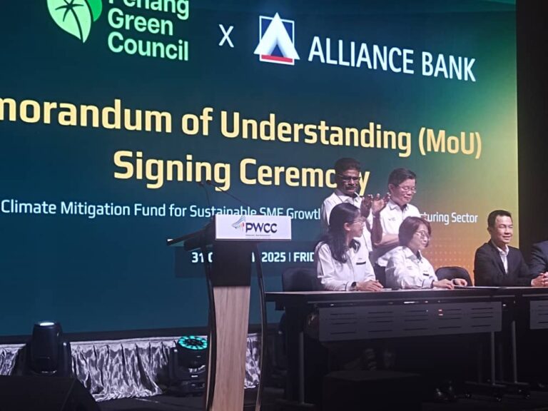 Penang collaborates with private sector to mitigate climate change