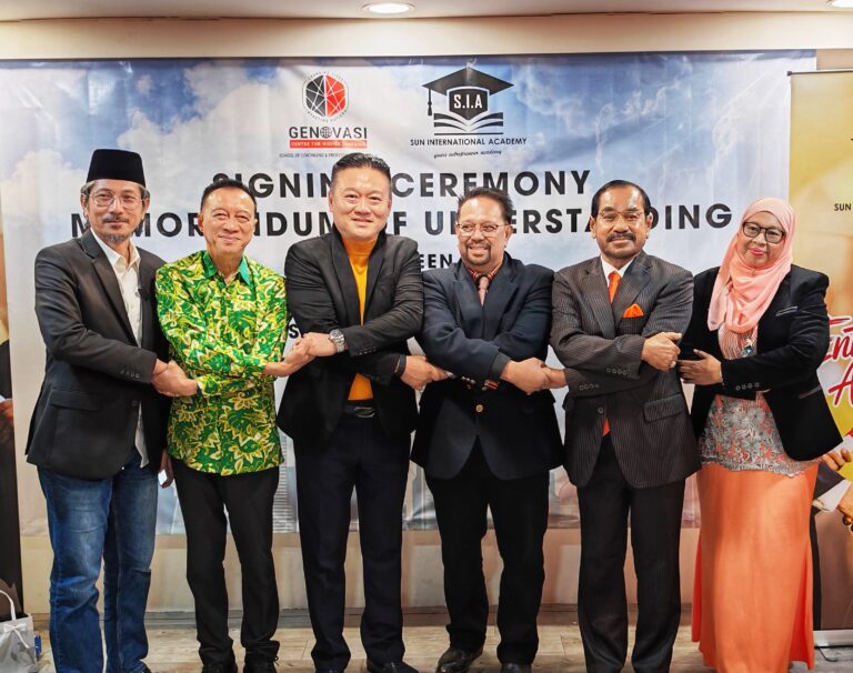 SIA dan GENOVASI jalin kerjasama strategik lahirkan usahawan berdaya saing