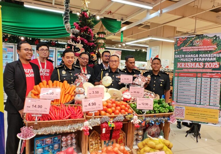 KPDN Selangor ambil tindakan tegas terhadap ketidakpatuhan Skim Harga Maksimum Krismas 2025