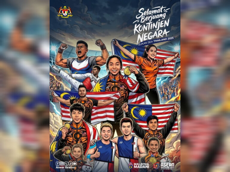 Selamat berjuang! PM titip semangat buat pasukan kontinjen negara