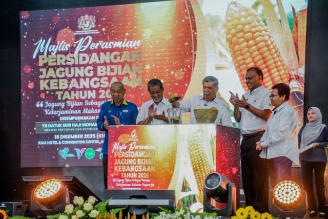 Jagung bijian kini jadi agenda nasional, lima negeri utama ini dapat peruntukan
