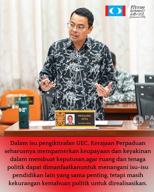 Jangan biar isu UEC berlarutan