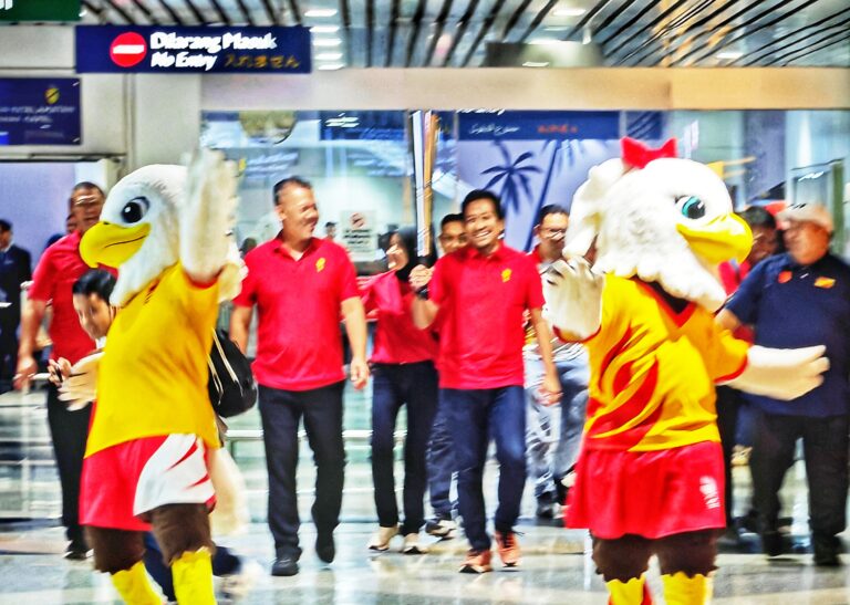 Delegasi SUKMA XXII Selangor tiba di Sepang bersama Obor Sukan Malaysia