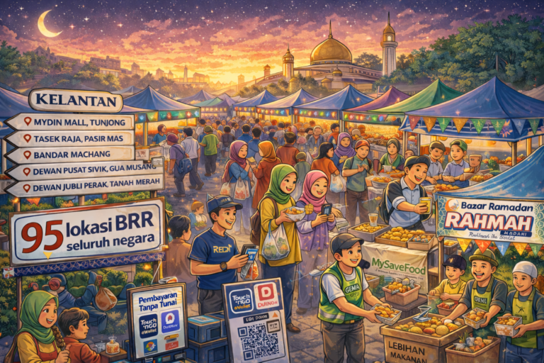 Lebih 8,000 peniaga sertai Bazar Ramadan Rahmah, ini cara ketahui 95 lokasi BRR