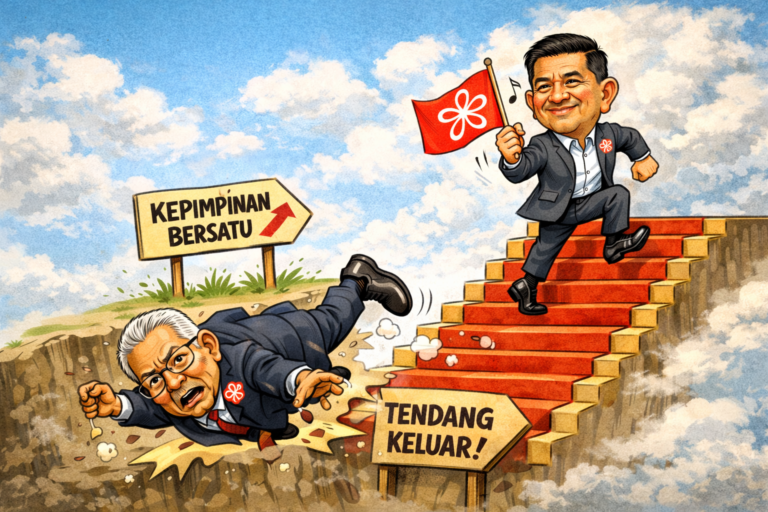 Selepas Hamzah disingkir, bagaimana laluan Azmin?