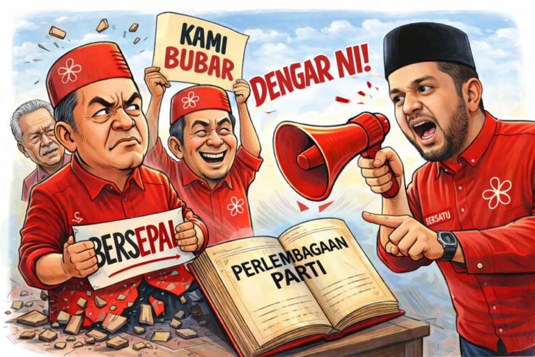 Kecoh bahagian Bersatu bubar suka hati, Armada ‘sound’ kait perlembagaan parti