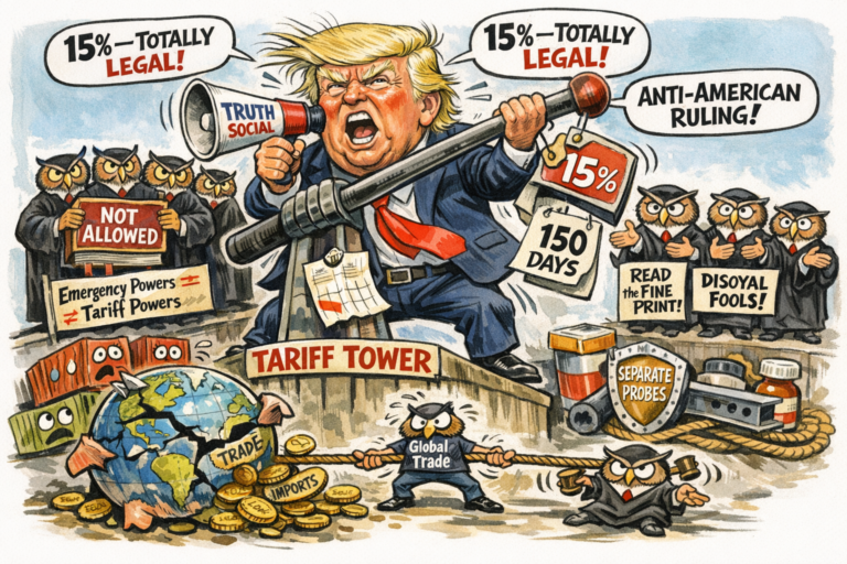 Trump raises tariffs to 15% after Supreme Court capped it at 10%