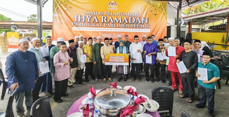 Aiman Athirah lancar Ihya Ramadan Sepang, RM490,380.00 diperuntuk untuk 40 masjid dan 20 surau