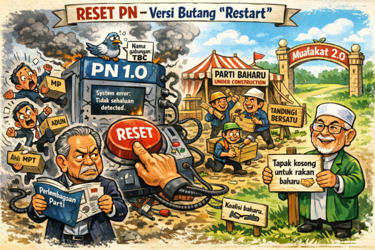 Hamzah buat parti baharu, PN bakal terkubur?