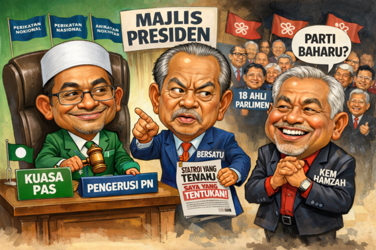 Konflik Pas – Bersatu akan berterusan meskipun pengerusi PN sudah dipilih