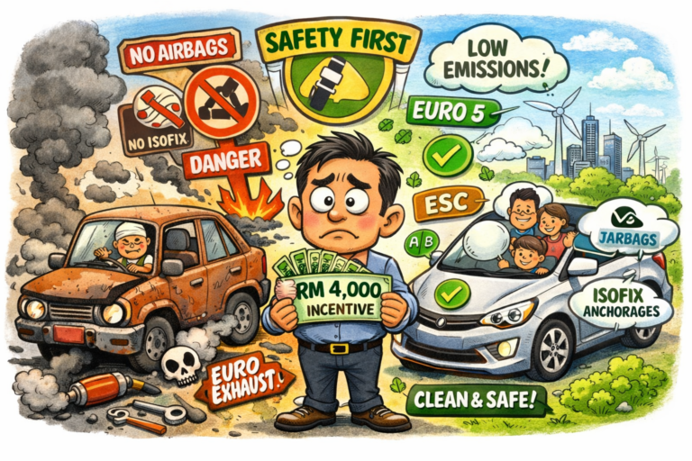 RM4000 to retire old cars: Safer roads, cleaner air – but is it affordable enough?