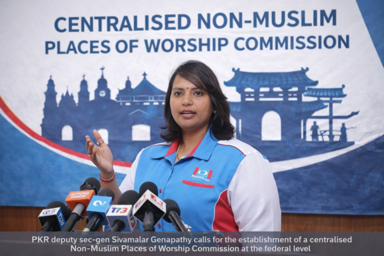 Establish a centralised Non-Muslim Places of Worship Commission, says PKR deputy sec-gen