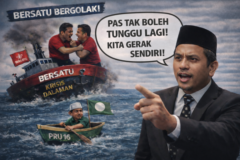 Video : Pas gerak sendiri jika Bersatu gagal selesai masalah