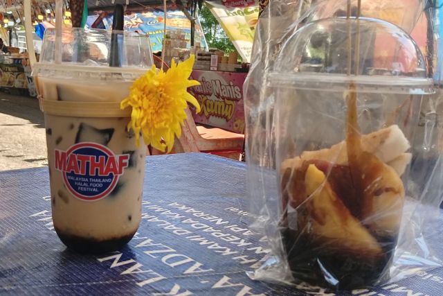 Rojak buah timbang dengan kuah, harga pergi Mekah balik hari