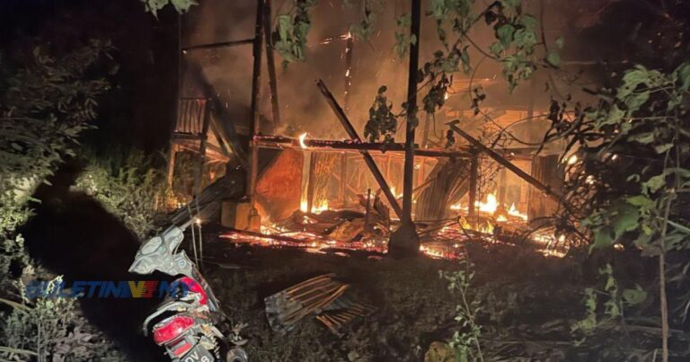 Tragedi pagi Ramadan, lima sekeluarga rentung dalam kebakaran rumah