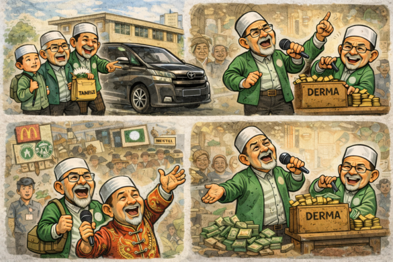 Semua pakat guna alasan dakwah belaka