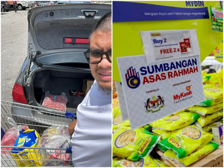 “Keep it up MADANI”, Malaysian man praises government after paying only RM7.15 for groceries