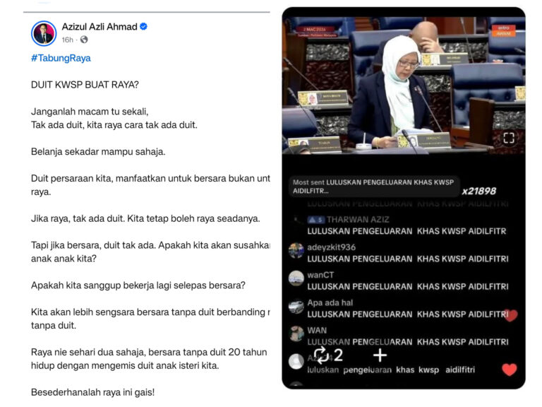 ‘EPF is for retirement not raya’, says expert amid netizens calls for special EPF withdrawal