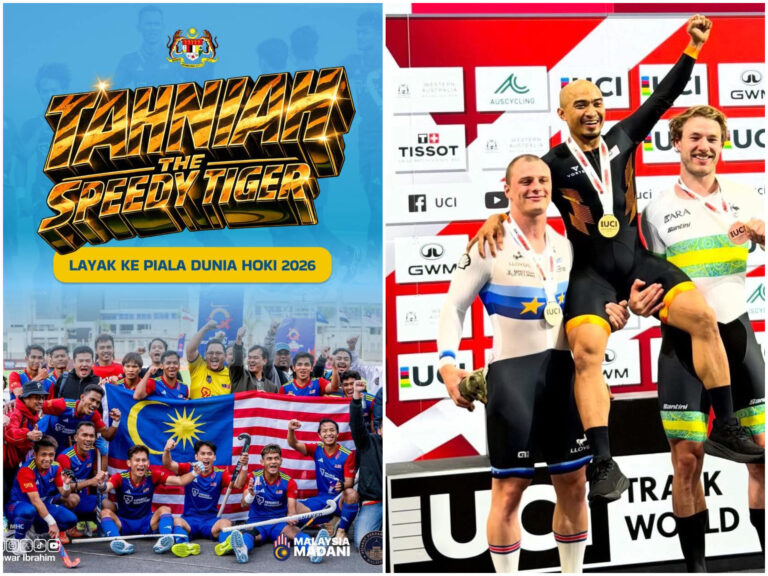 PM ucap tahniah kepada Speedy Tigers dan Azizulhasni Awang