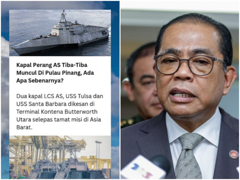 US navy ships’ stop in Penang was routine port call, says Defence Minister