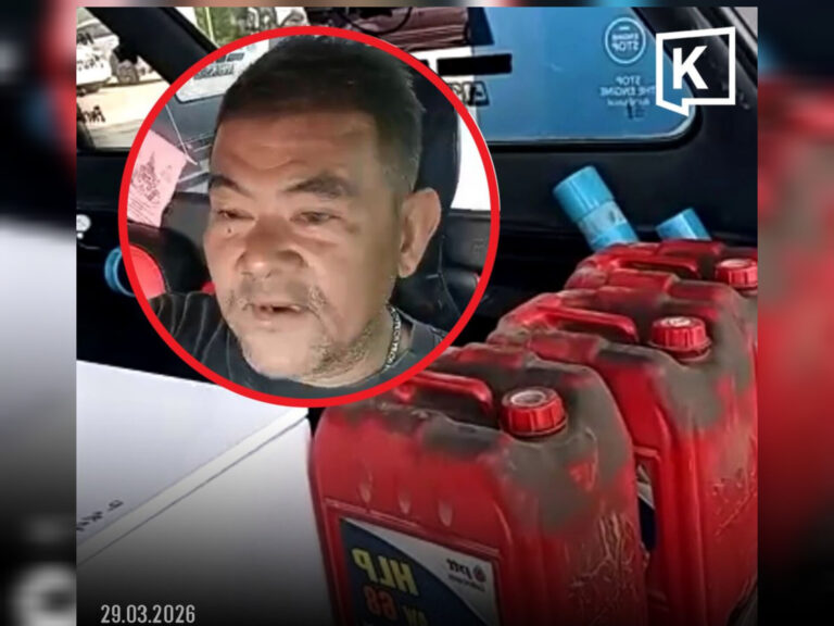 Lelaki terpaksa bawa keranda ke stesen minyak demi buktikan beli diesel bukan untuk sorok