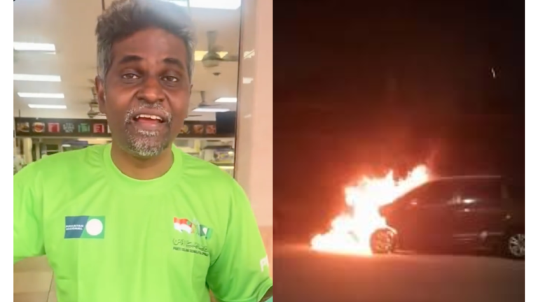 Video : Bakar kereta Cikgu Chandra: Hentikan segera tindakan cetus api perkauman