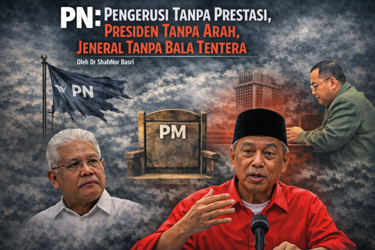 Video : PN: Pengerusi tanpa prestasi, presiden tanpa arah, jeneral tanpa bala tentera